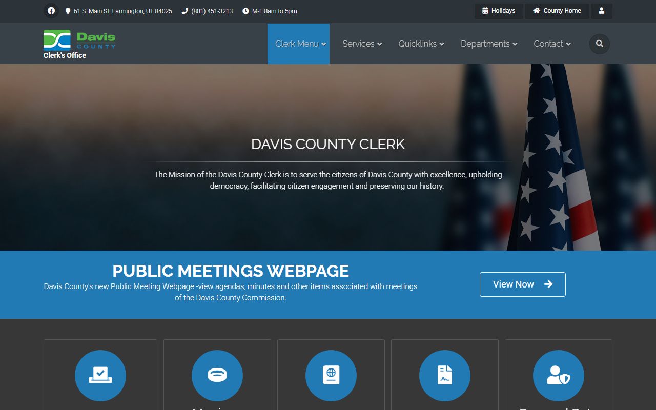 Davis County traffic court records via Utah Courts XChange