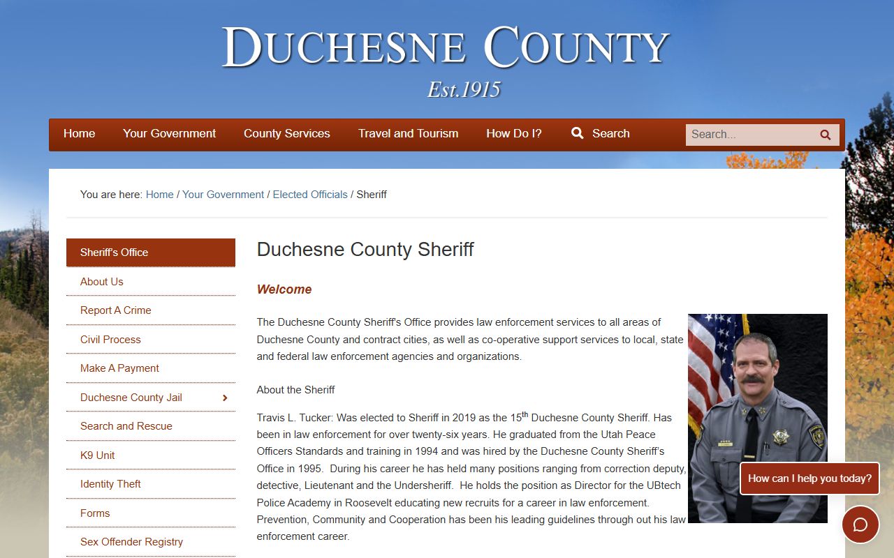 Duchesne County traffic court records via Utah Courts XChange